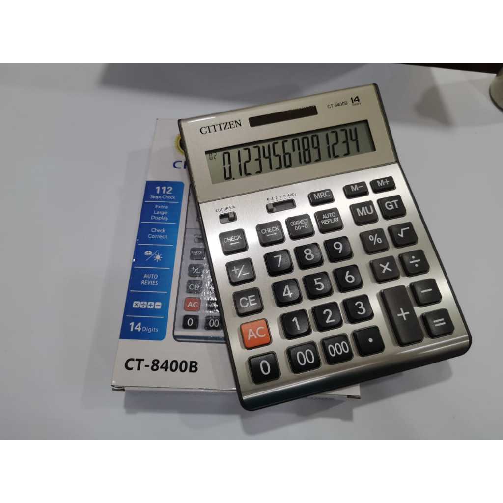 

[1pcs]Kalkulator ct-8400b 14 digit/calculator besar 14digit ct-8400b
