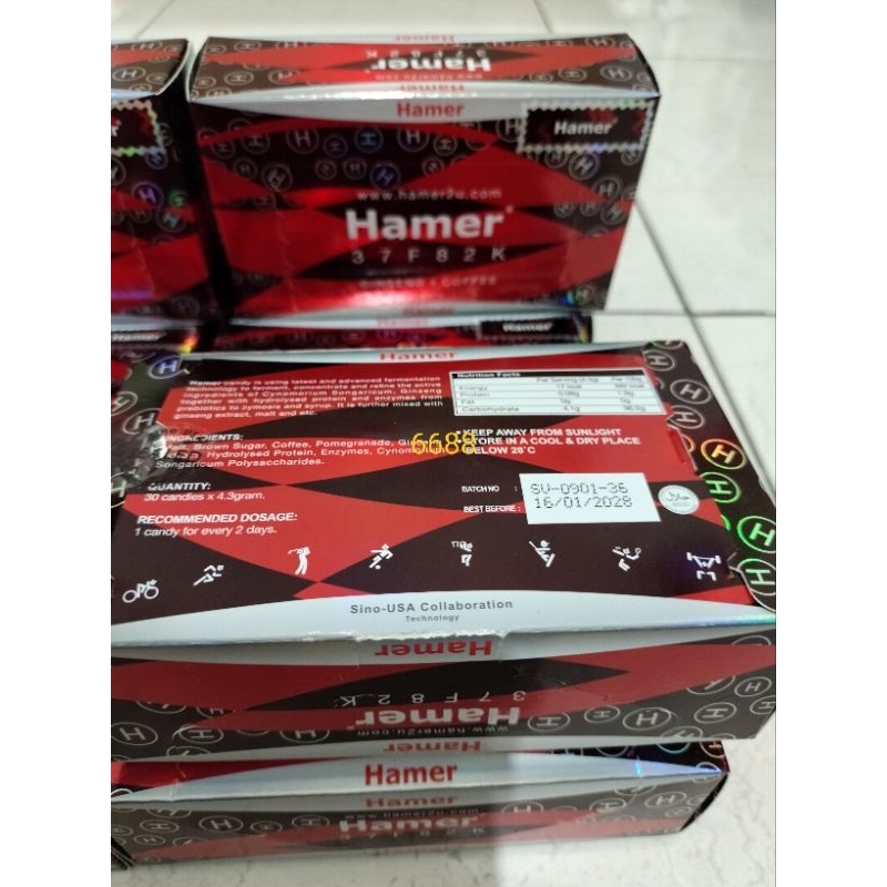 

eceran 1 pcs termurah permen ham ham hamm'er bungkus merah ori - exp 2028