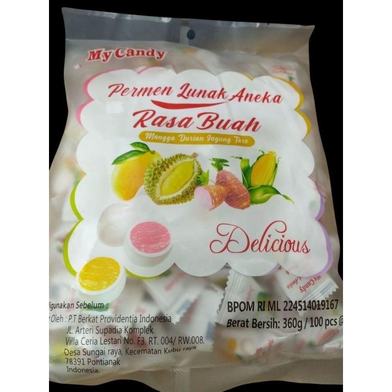 

PERMEN LUNAK 1 PACK ISI 100pc