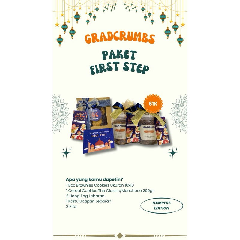 

Hampers Lebaran Brownies Cereal Cookies - Paket Hampers Spesial