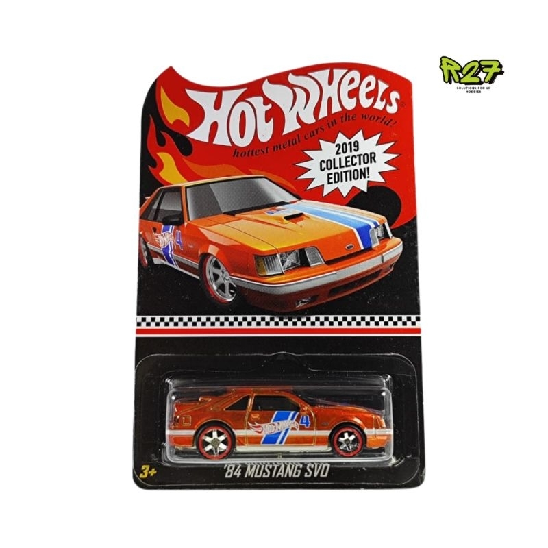 Hot Wheels Premium 84 Mustang SVO - Collector Edition