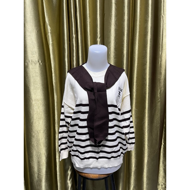 BKK07 Kaos Celine Syal Bangkok