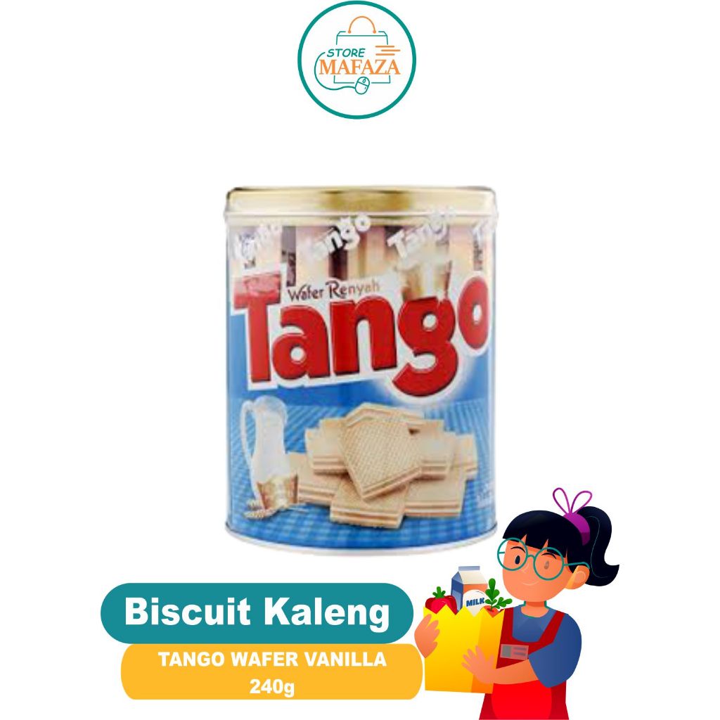 

TANGO Biscut Kaleng TANGO WAFER FANILA 240g