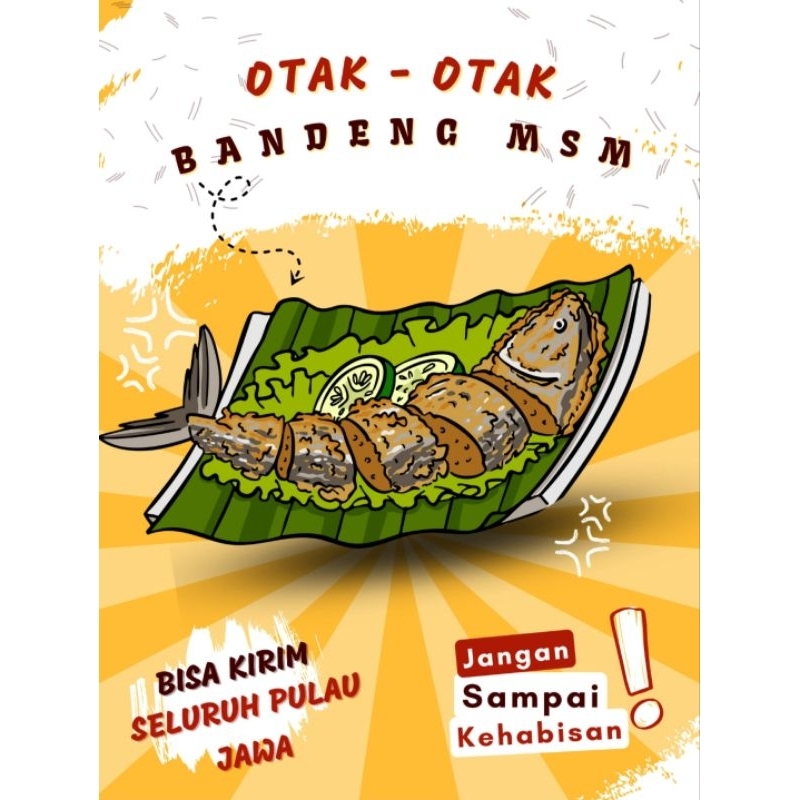 

Promo 4 pcs otak-otak bandeng original -di kemas vacum