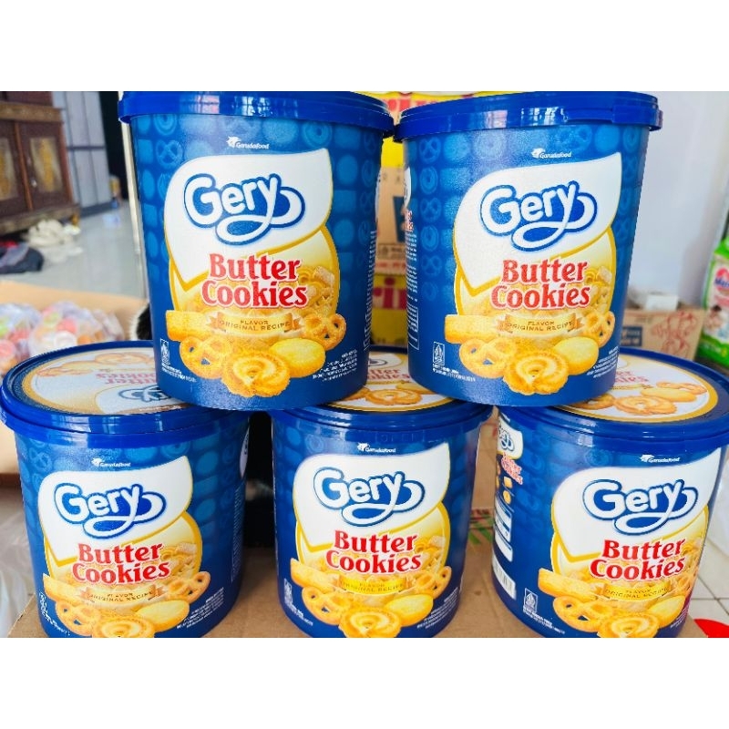 

Gery Butter Cookies 1dus isi 6 kemasan 300gr