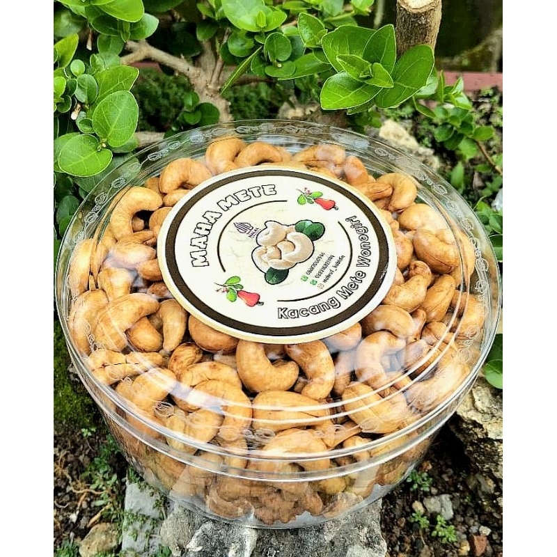 

Kacang Mete Mede Goreng Bawang Premium 500 gram//Mete Wonogiri//Maha Mete