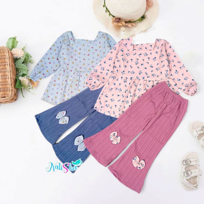 2-6 th Natisha One Set Setelan Anak Bilqis