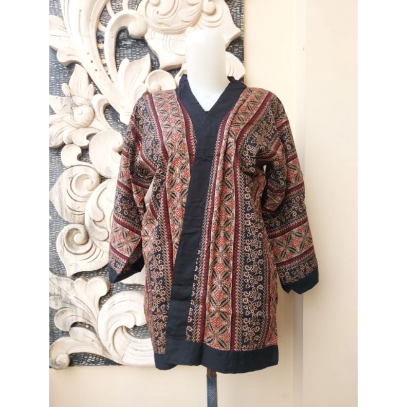 KODE M48W CARDIGAN PENDEK ETNIK BALIBLAZER ETNIK BALI