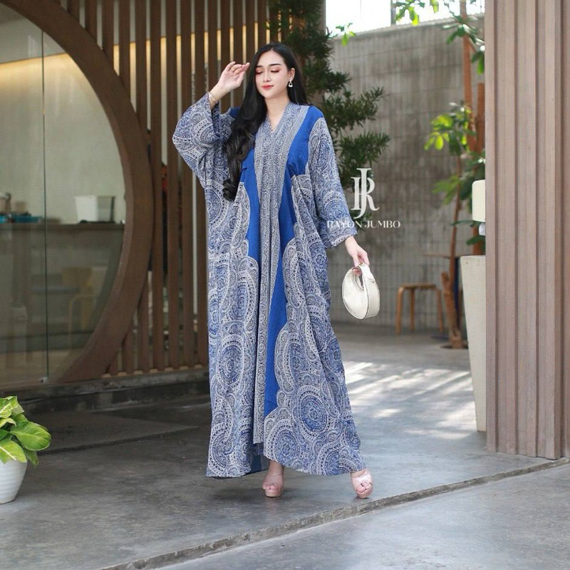 GAMIS KAFTAN PREMIUM JUMBO RAYON KEKINIAN BUSUI BUMIL KAFTAN ARAB