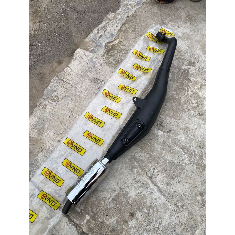 Knalpot VND Fiz R Original VND standar racing knalpot Fiz r hitam suara garing gurih