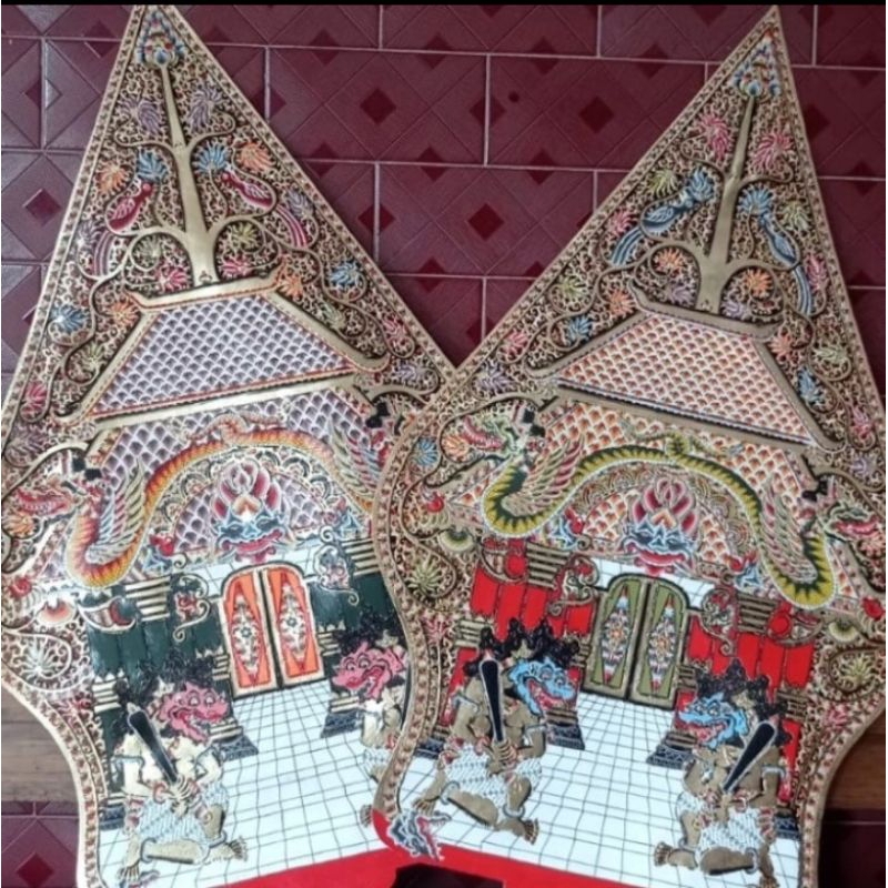 WAYANG KULIT GUNUNGAN YOGYAKARTA. (kualitas I)