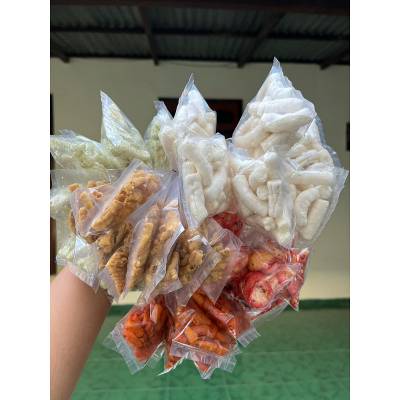 

(UNTUK DIJUAL LAGI) PAKET JAJANAN KEMASAN SERIBUAN ISI 10 PCS