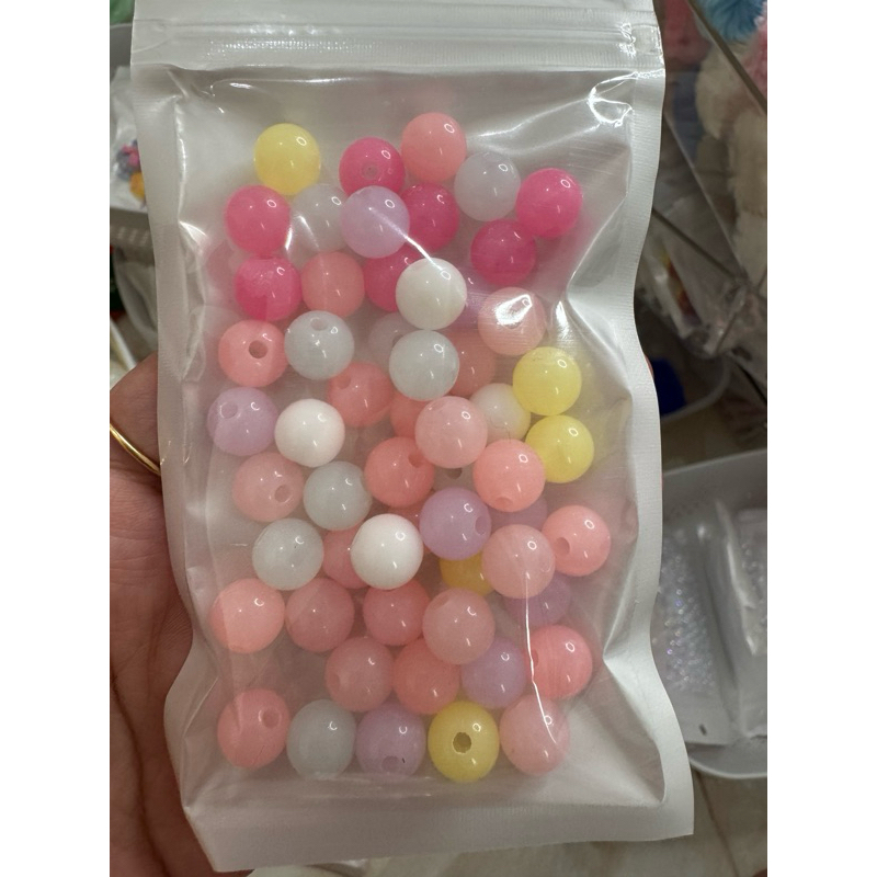 Manik Manik Mote Bulat Jelly 10mm
