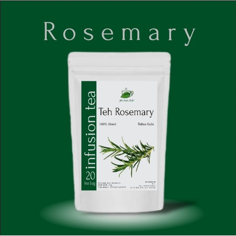 

ROSEMARY LEAF TEA / TEH ROSEMARY (20 tea bag) teh herbal infusion