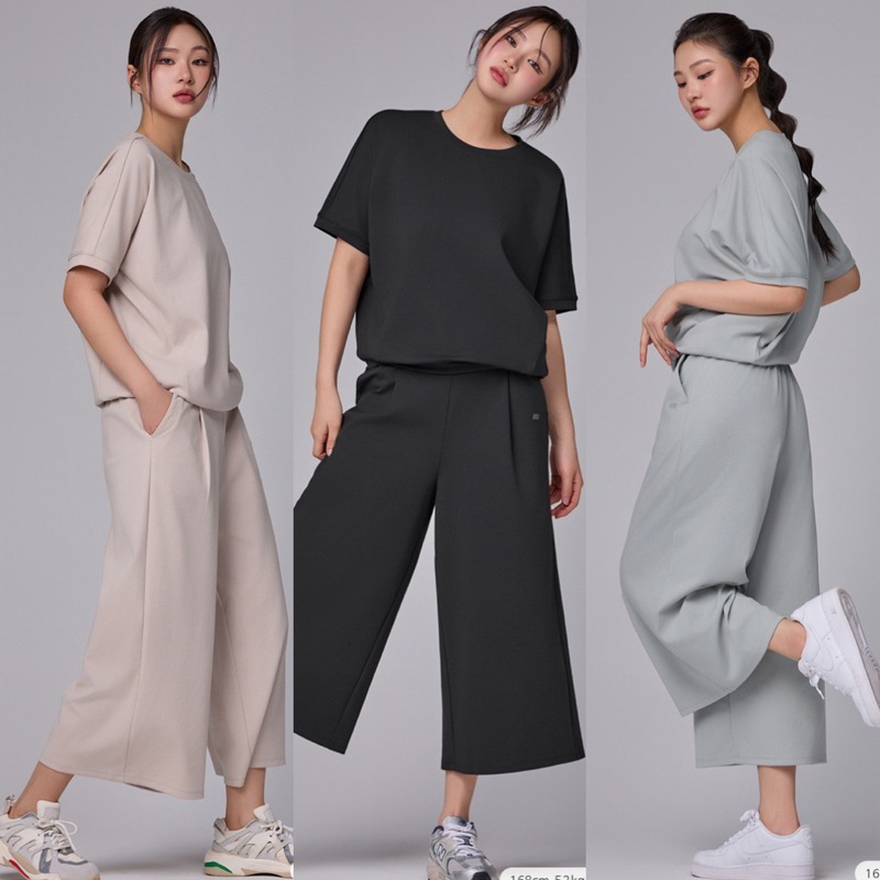 kulot wanita / STL pintuck wide leg pants