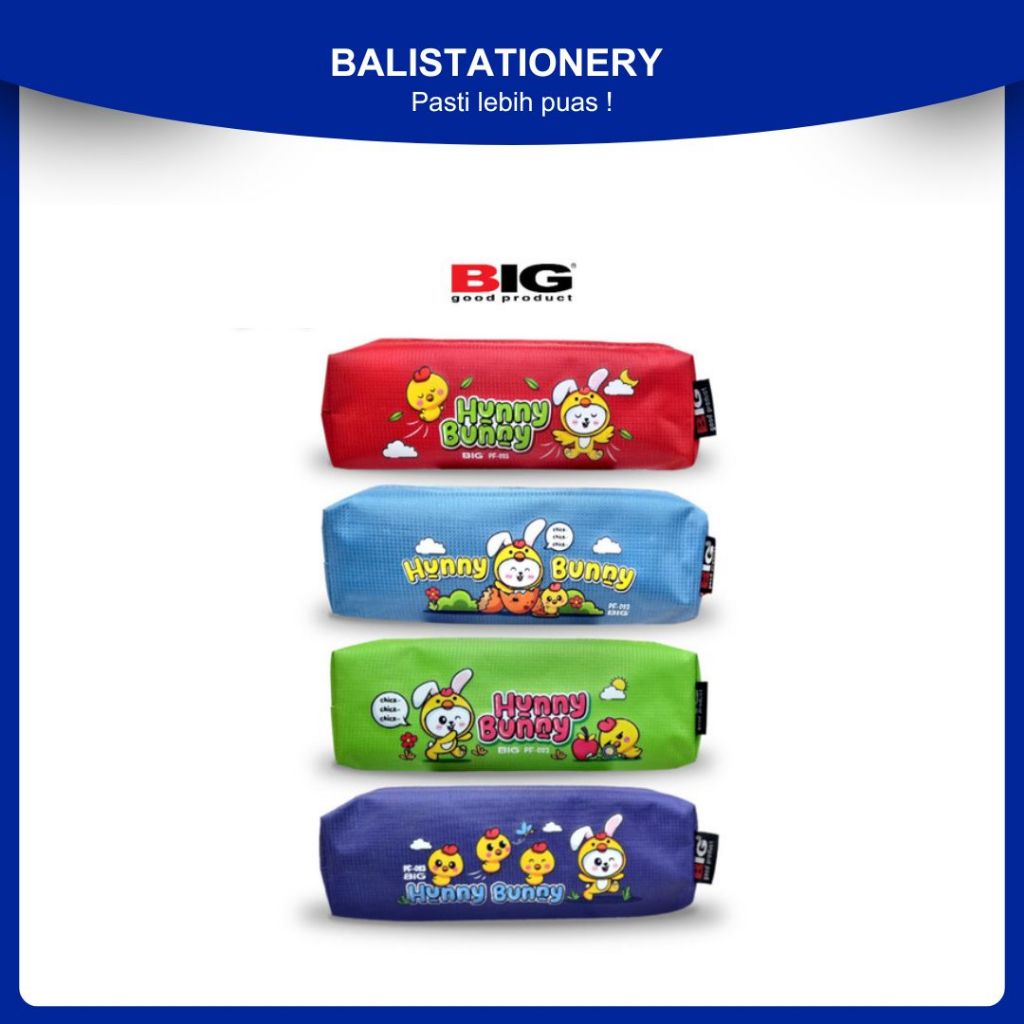 

Kotak Pensil/ Tempat Pensil/ Pencil Case BIG Hunny Bunny Series PF-023