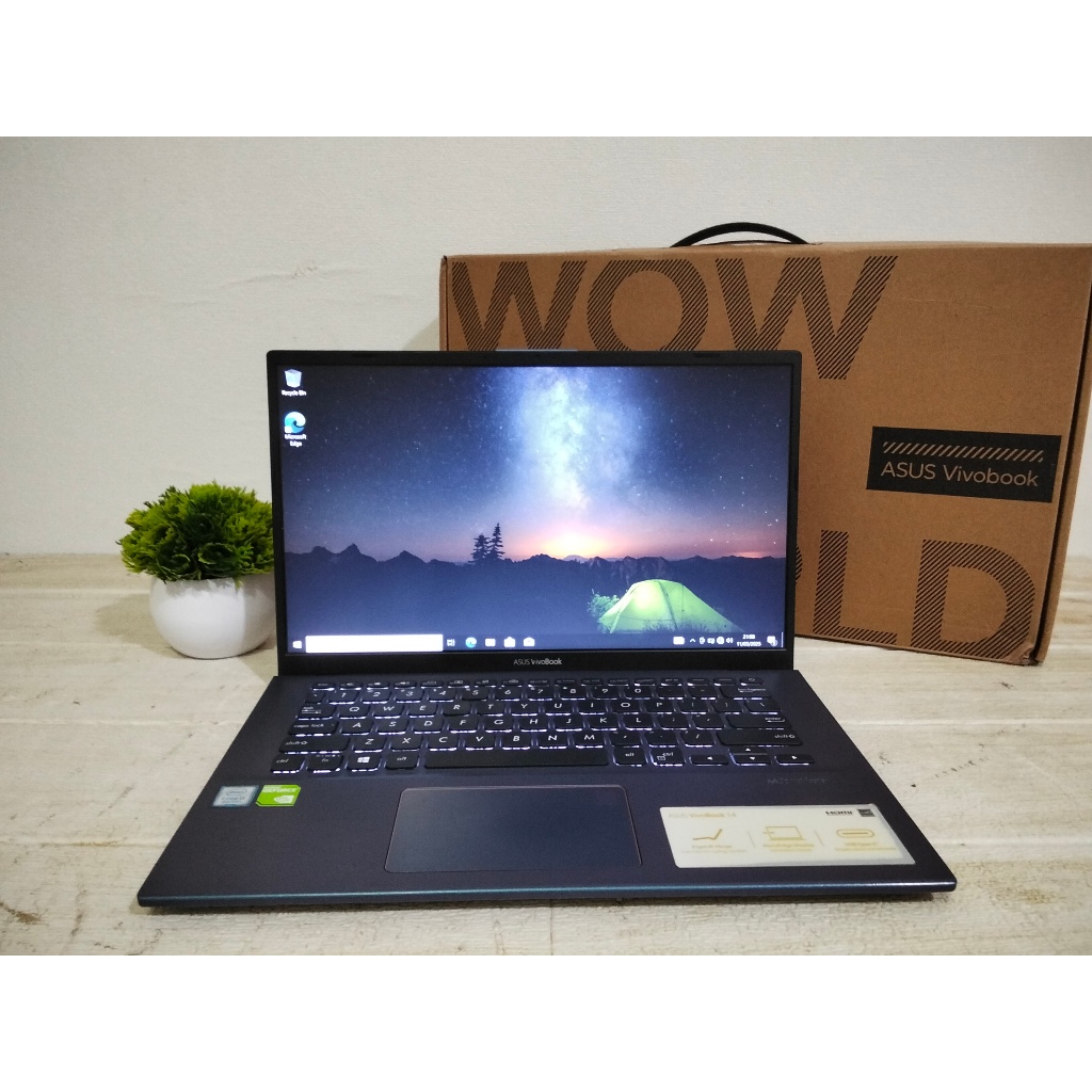 Asus vivobook A412F i5 gen 8 Ram 8gb SSD 512gb 14 inc FHD backlight keyboard