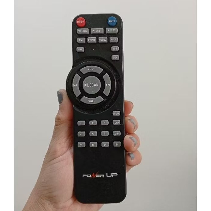 Remote remot Speaker SONIC GEAR TITAN PONER UP POWER UP ORIGINAL BERGARANSI