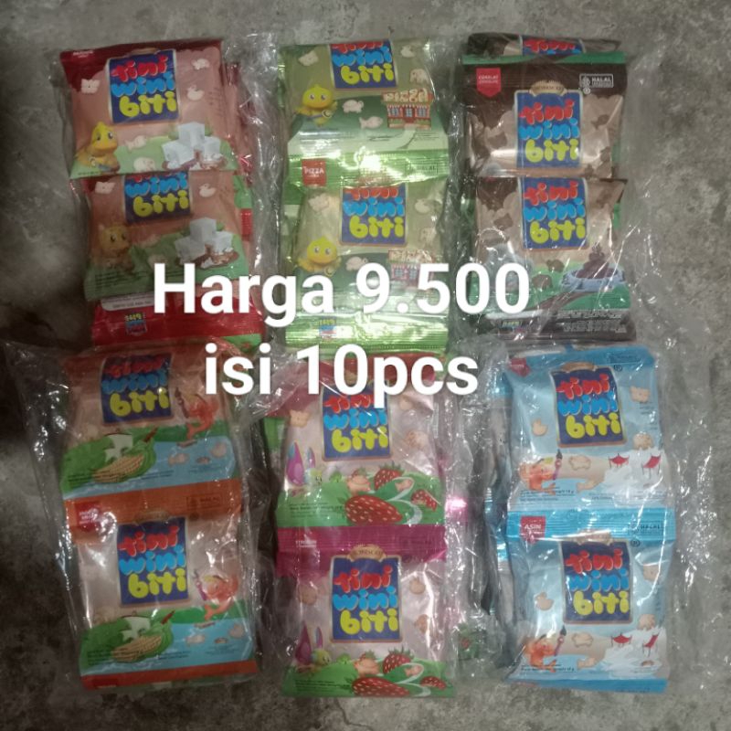 

(Berkah) TIMI MINI BITI Renceng - Asin , Stroberry , Coklat , Jangung Manis , Pizza (isi 10x18GR)