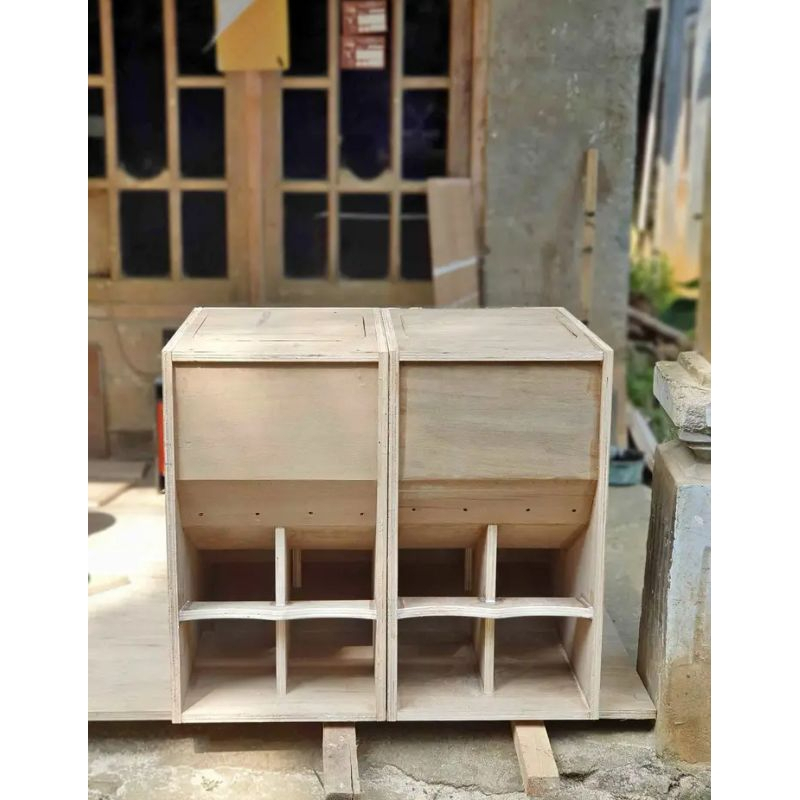 Box Speaker Woofer Supali 12 Inch Semi Meranti