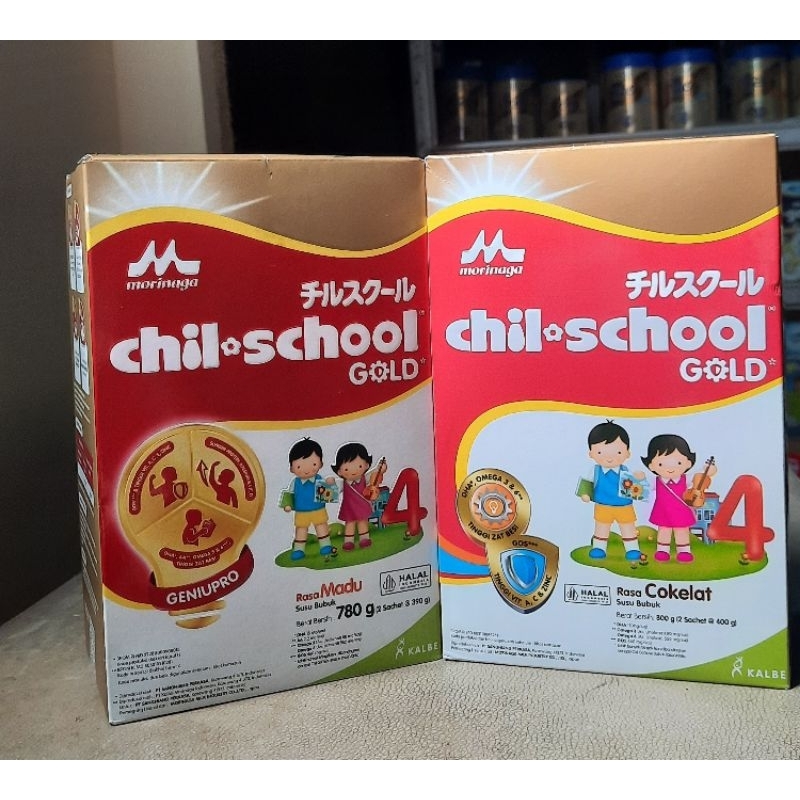

Morinaga Chil School 4 Cokelat/Madu, kemasan 780gram