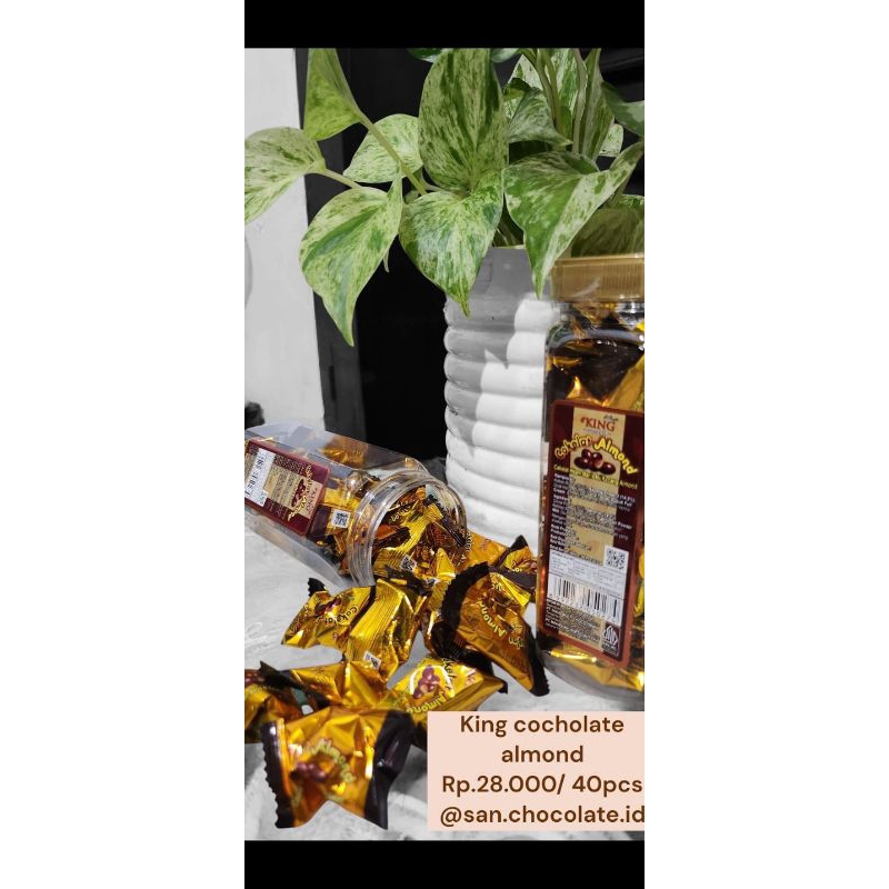 King cokelat almond musdalifah