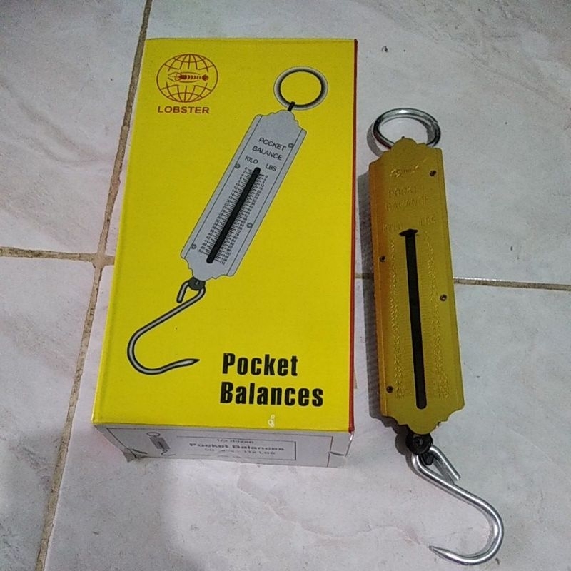 Lobster Timbangan gantung 50 kg - timbangan gantung manual