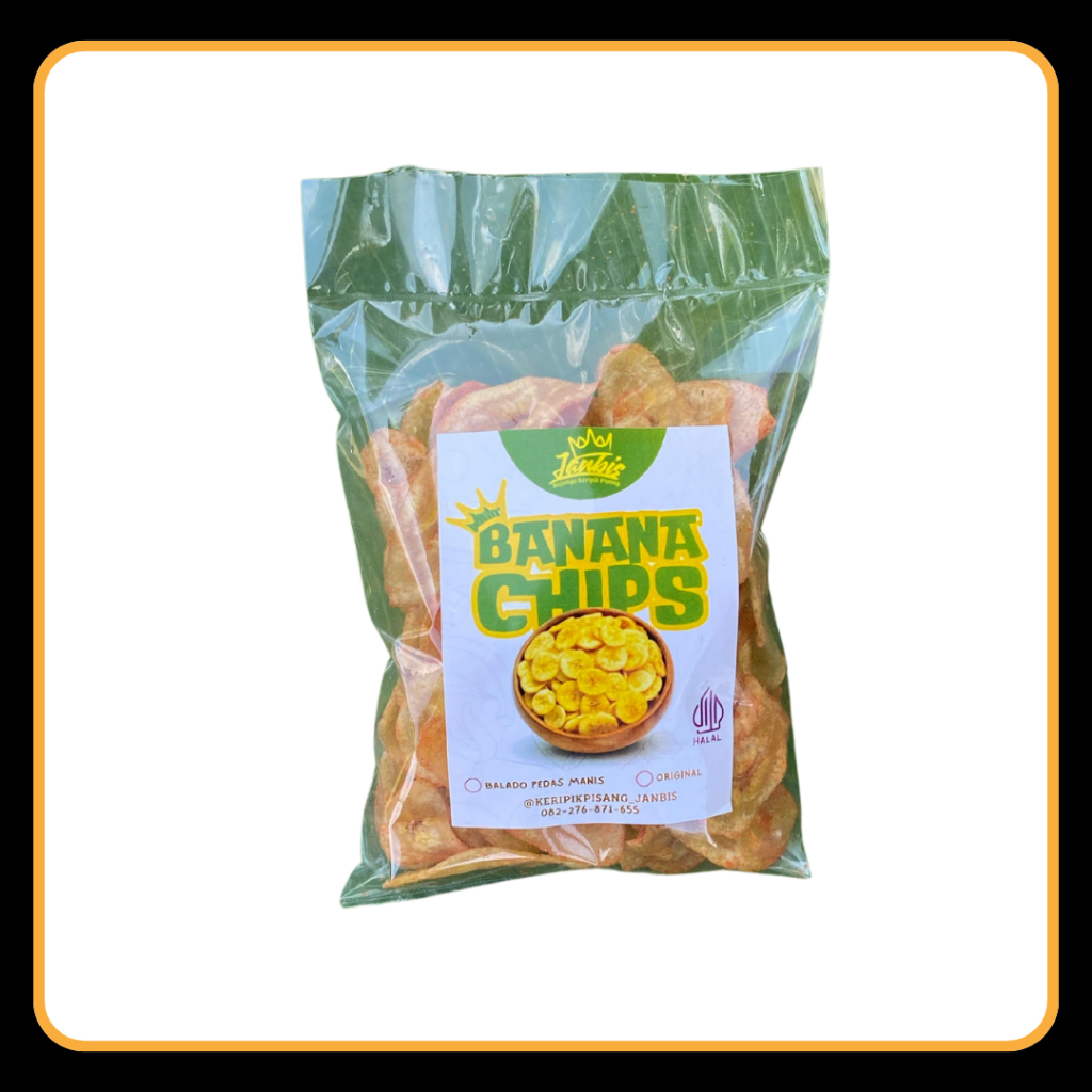 

keripik pisang raja nangka 100 gram - rasa balado pedas manis