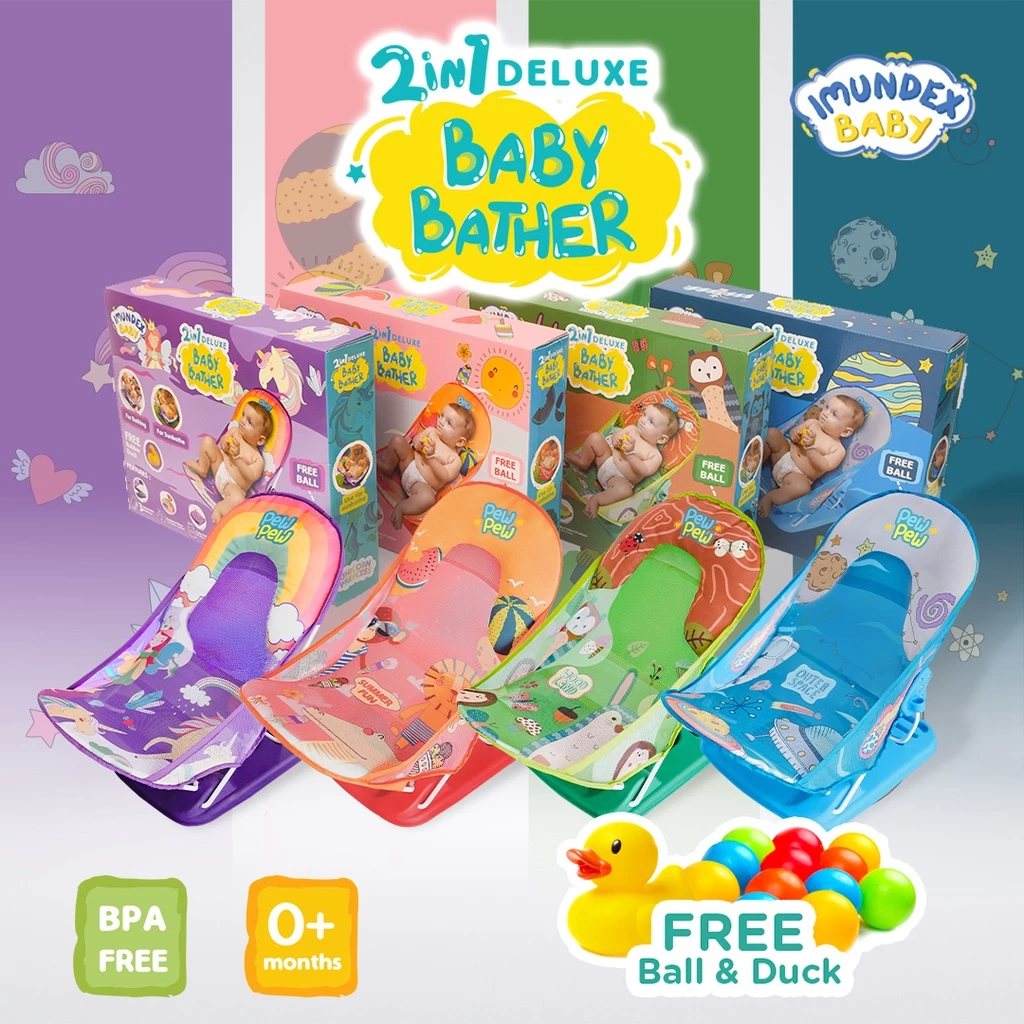 Platinum Baby Bather 2in1 IMUNDEX / dudukan mandi bayi / tempat mandi bayi / kursi mandi bayi