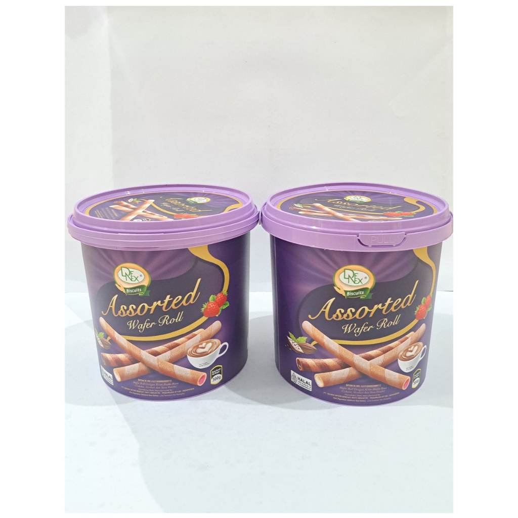 

DeNex Assorted Wafer Roll Rasa ( Cokelat, Stroberi dan Susu Vanila ) | 300g