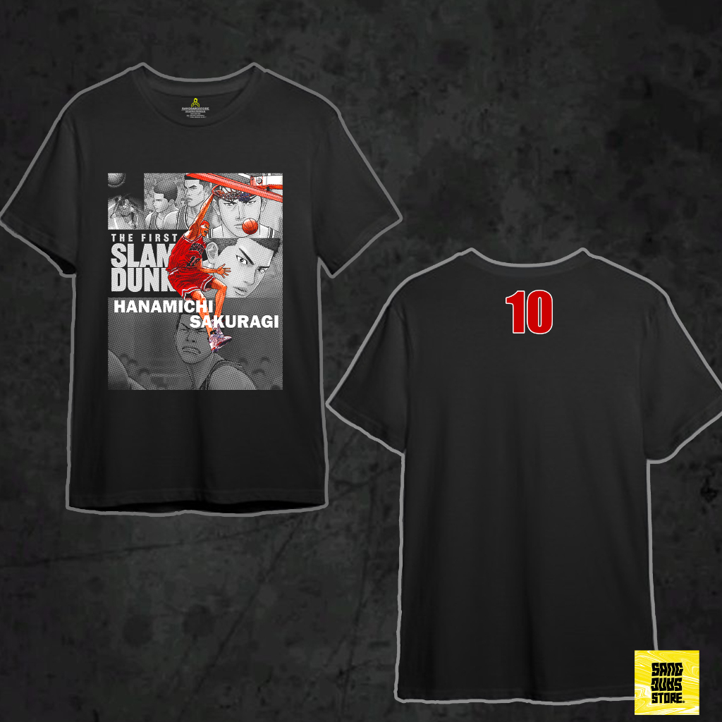 KAOS/T-SHIRT THE FIRST SLAMDUNK ANIME SANGSANG