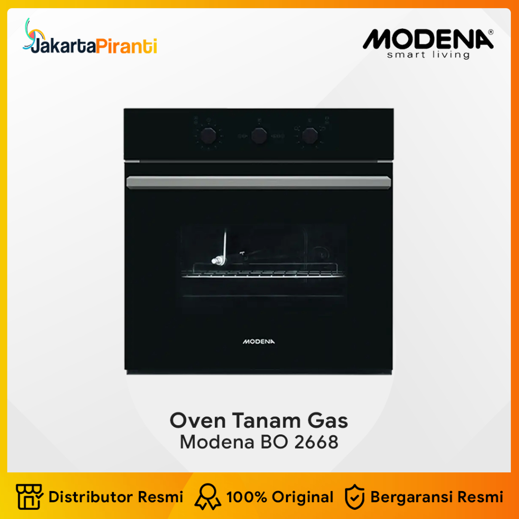 MODENA Built-in Gas Oven - BO 2668 | Built-in Oven Tanam Gas 60 cm Modena BO 2668