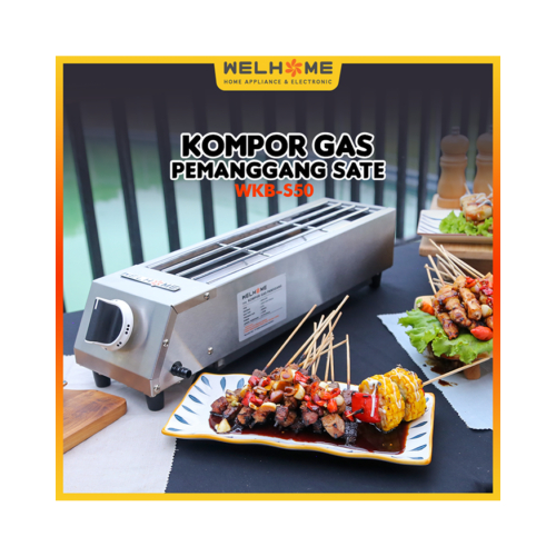 Welhome Kompor Gas Pemanggang Sate WKB-550