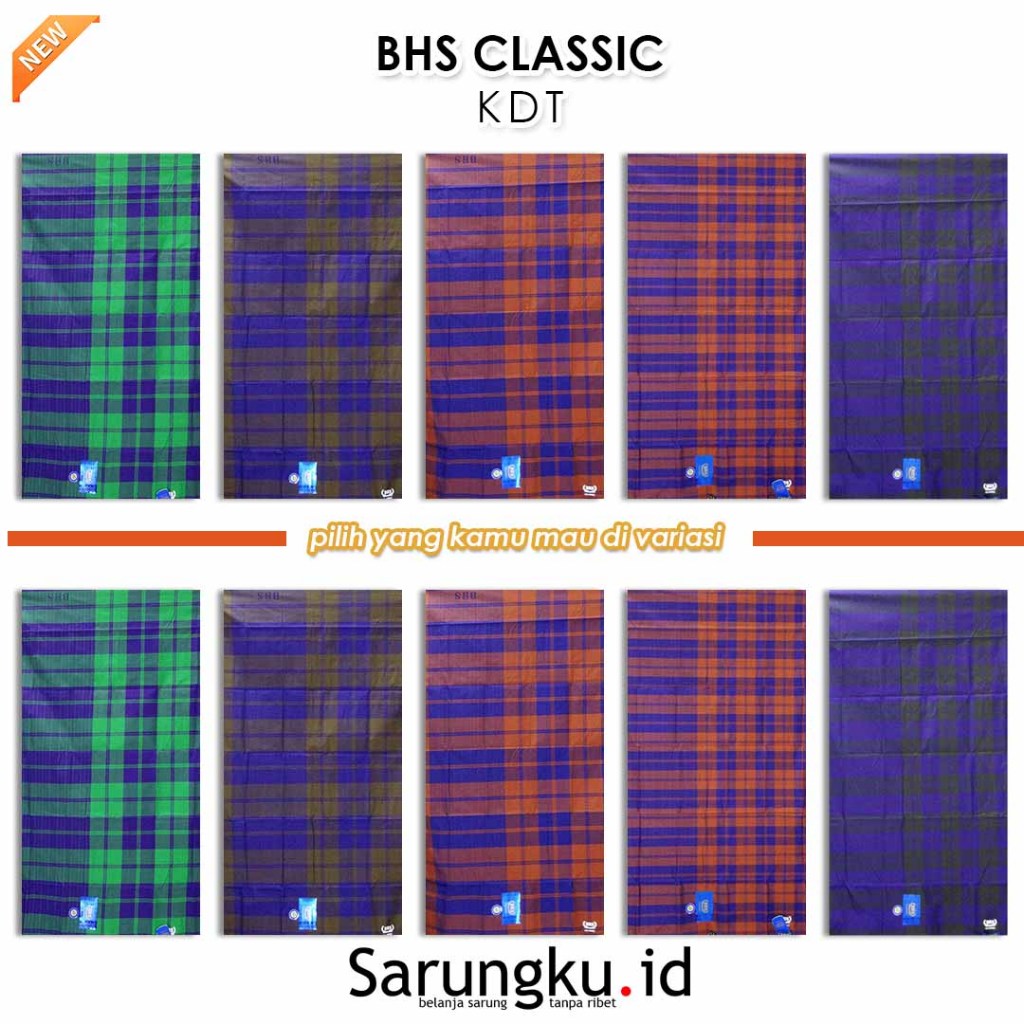 SARUNG BHS CLASSIC GOLD MOTIF KDT