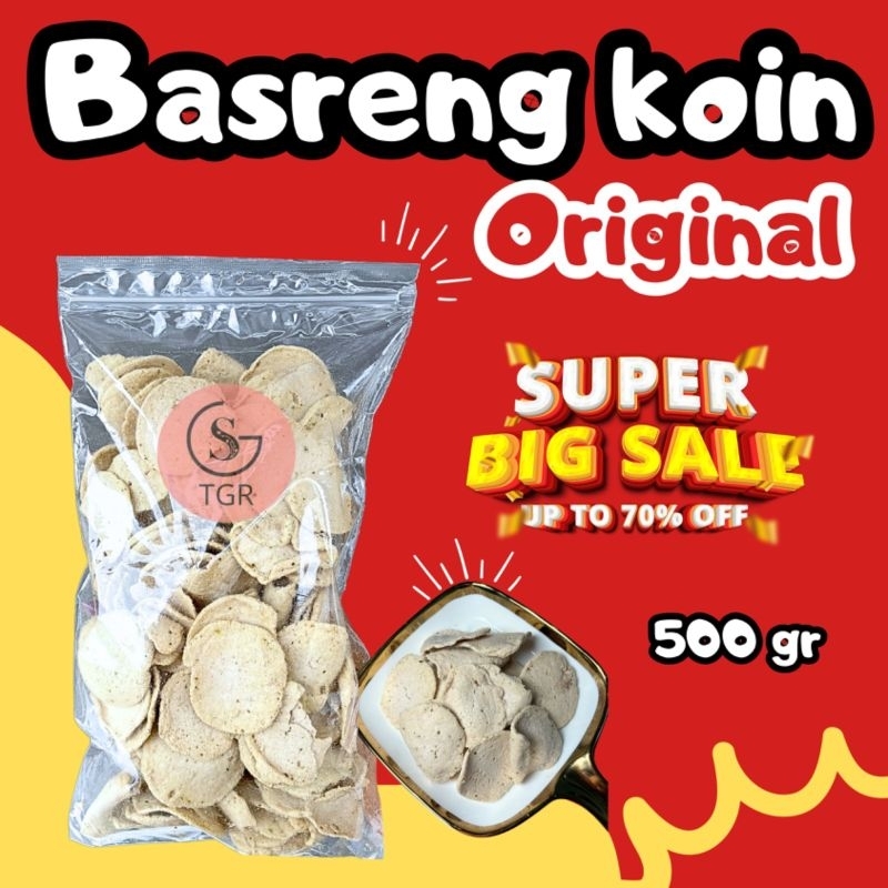 

Basreng Koin Gurih Original Keripik Basreng 500gr