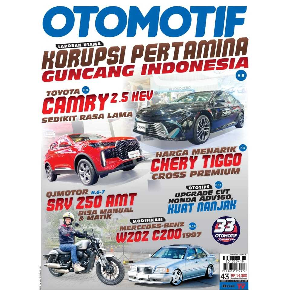 Tabloid Otomotif edisi Maret 2025 - Otomotif No.43