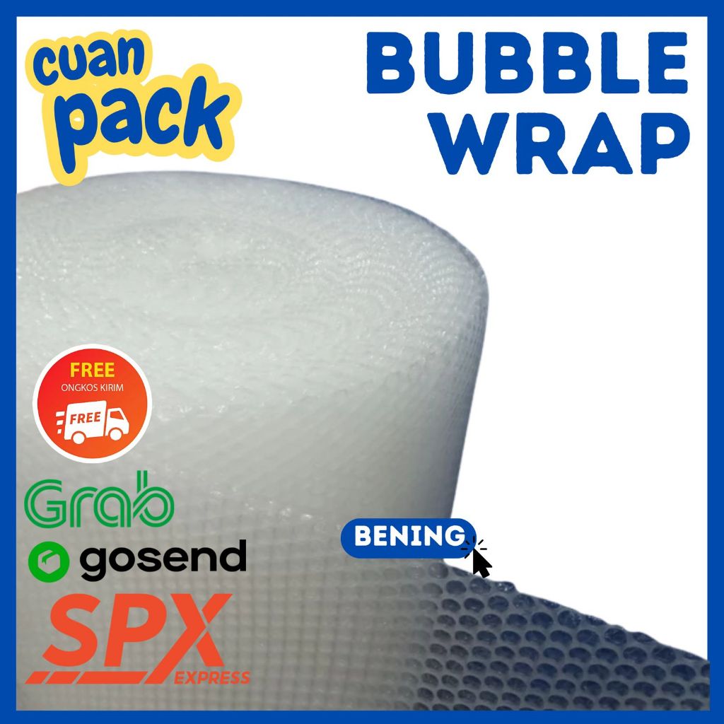 

IK6 Bubble Wrap Murah Berkualitas 3 KG Hitam Putih