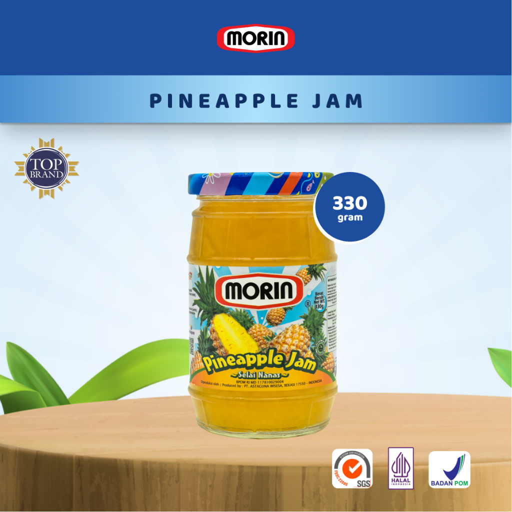 

Morin Selai Nanas 330 Gr - Selai Buah