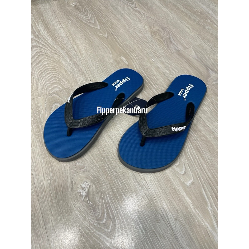 sendal fipper Wide 100% Original For Man/Women - Navy Grey Black