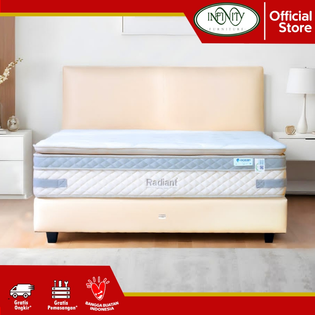 OCEAN Spring Bed Set Kasur RADIANT