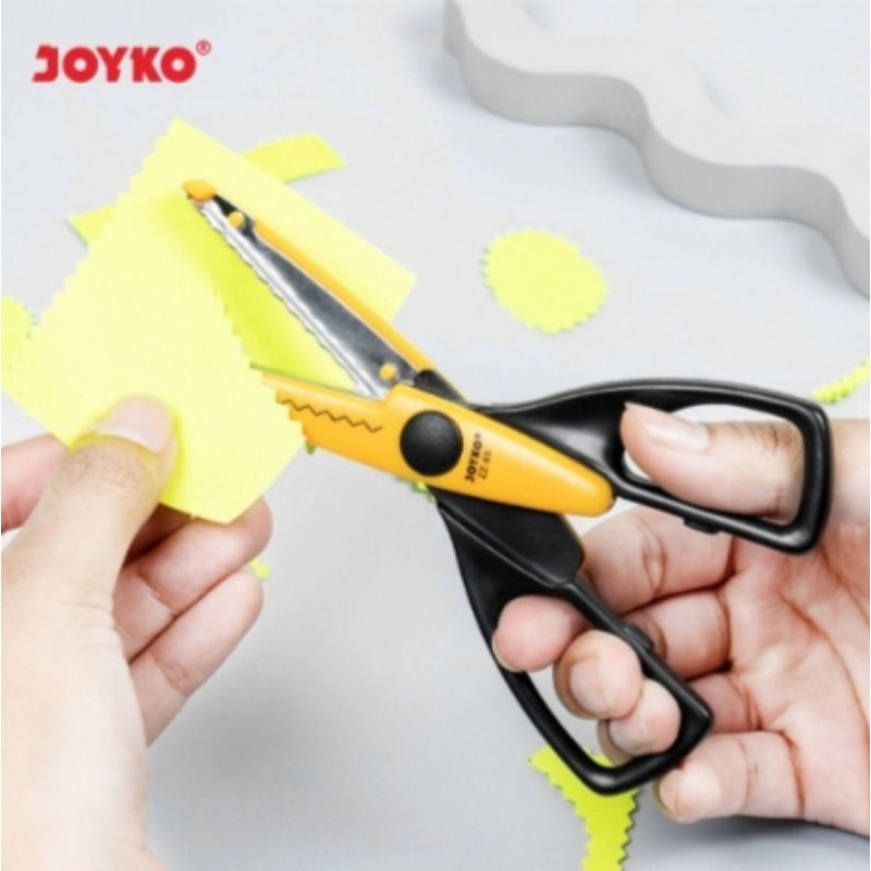 

(1 pcs) Gunting/gunting zig-zag/gunting gerigi/gunting zig-zak/Ginting kertas/gunting untuk kertas