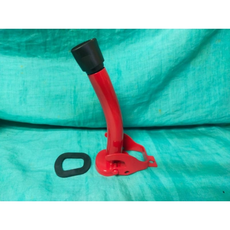 Corong Jerigen Besi 20 Liter Merah - Corong Jerigen Besi