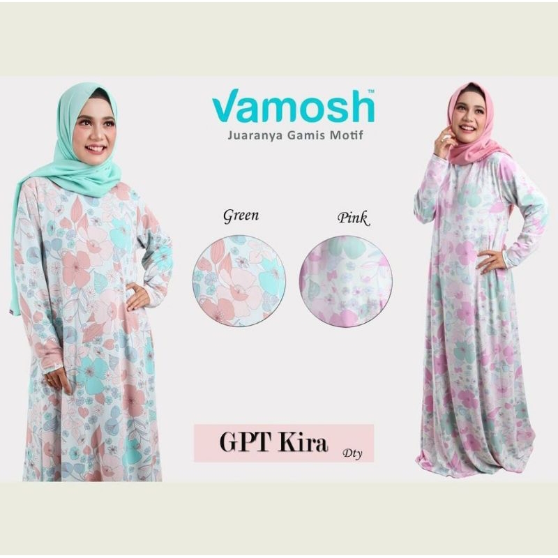 Vamosh GPT Gamis Payung Kira | Gamis Jersey Premium