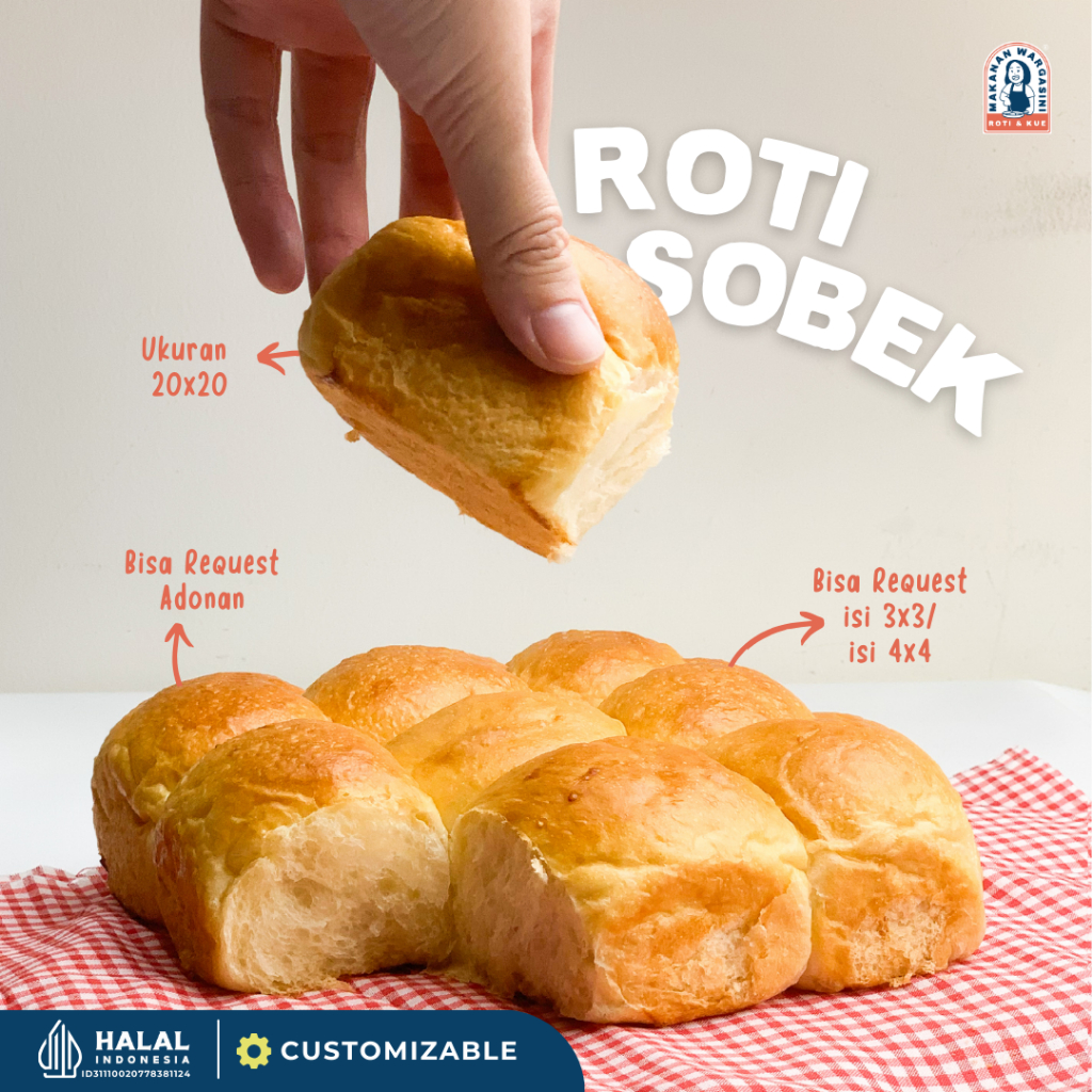 

Supplier Roti UMKM |Roti Keset/ Roti Sobek POLOS Viral/ Roti Viral Jadul| 20x20