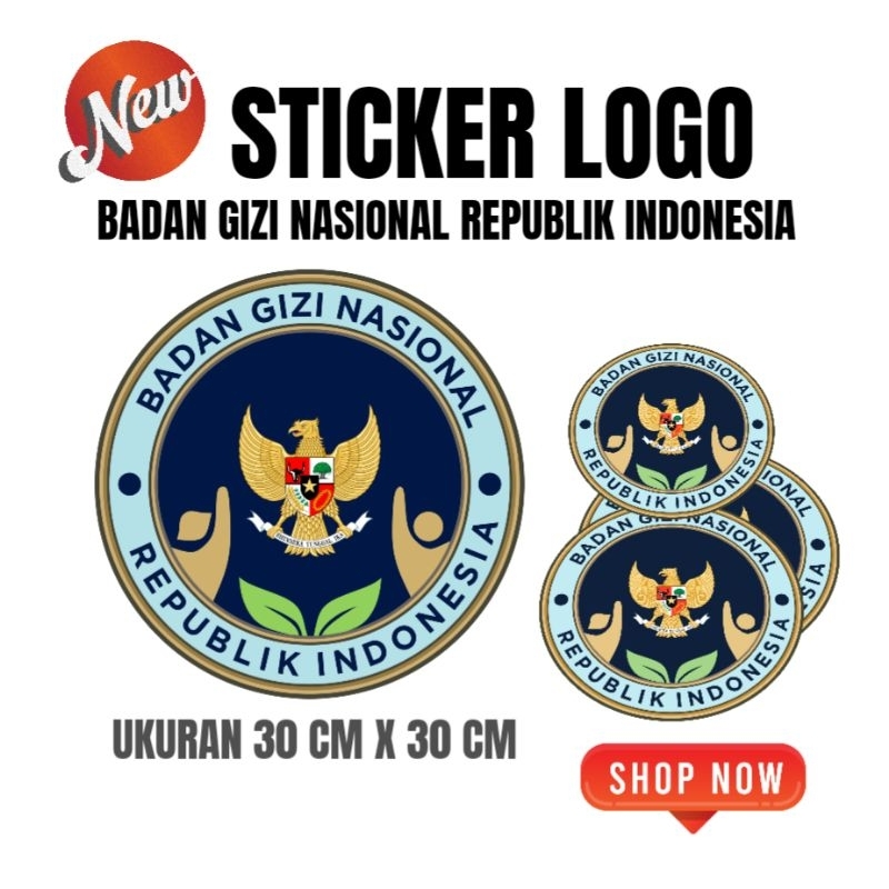

Sticker Stiker Logo Badan Gizi nasional