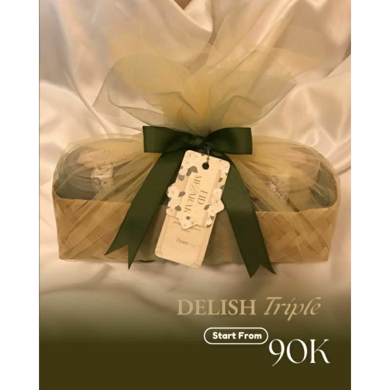 

Hampers Lebaran Delish Triple - Kue Kering Toples 600ml
