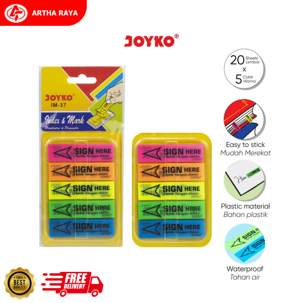 

Index & Mark / Penanda / Pembatas Joyko IM-37 / Plastik