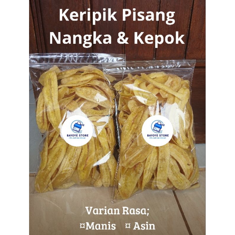 

Keripik Pisang Nangka dan Pisang Kepok