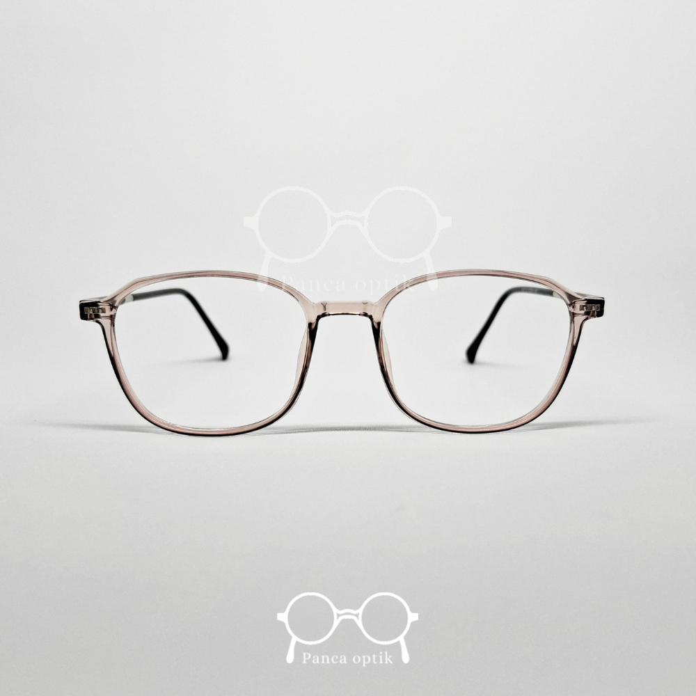 2127 C7 | Kacamata Rosegold (Minus-Normal-Cylinder) AntiRadiasi-Bluecromic-Photocromic-Blueray