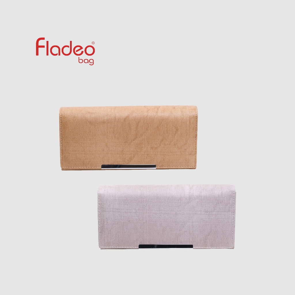 Fladeo B25/QD269-1DH/Dompet Lipat Panjang Wanita [ Flap Wallet ]